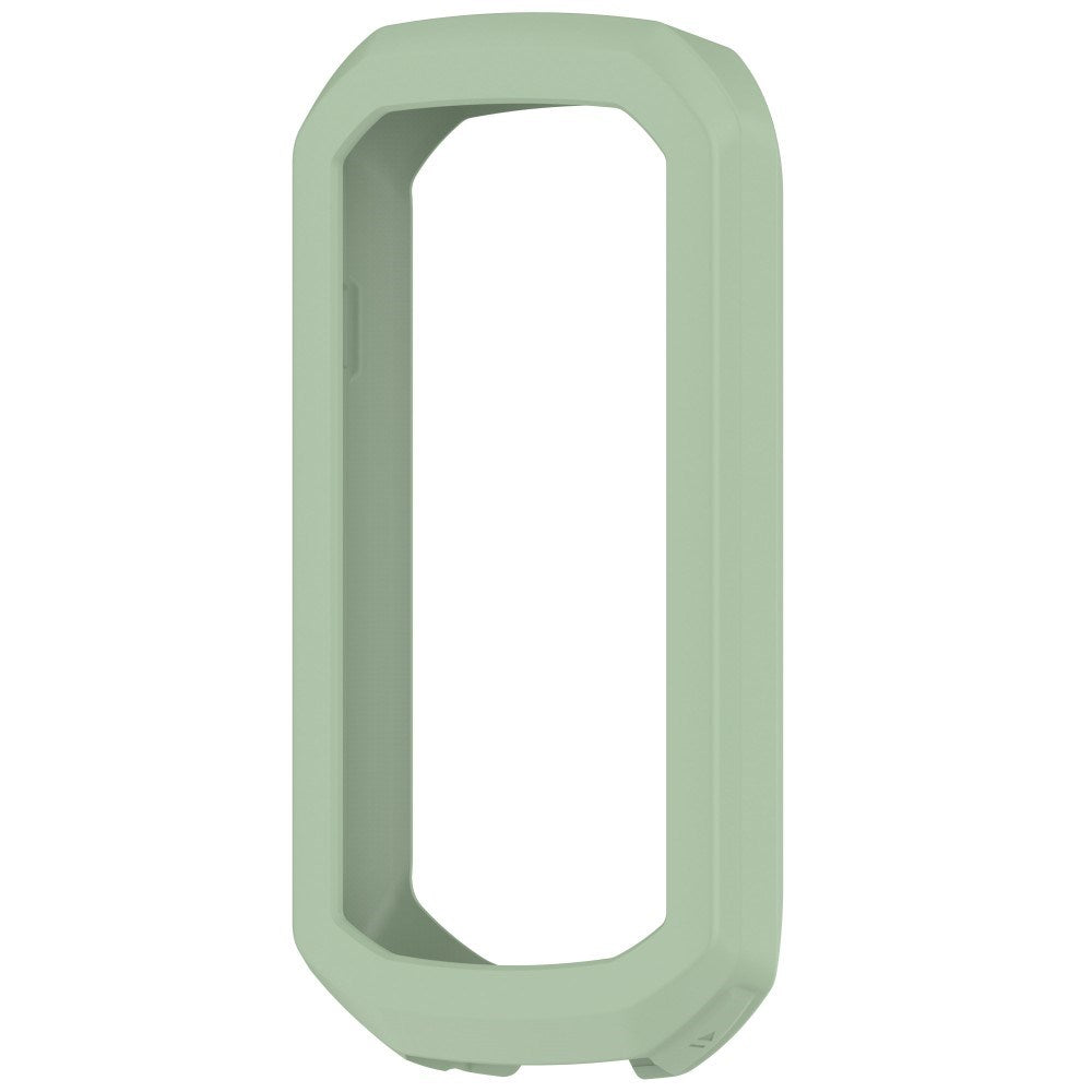 EIDERWOOD Garmin Edge 1050 Silikone Cykel Computer Cover - Lysegrøn