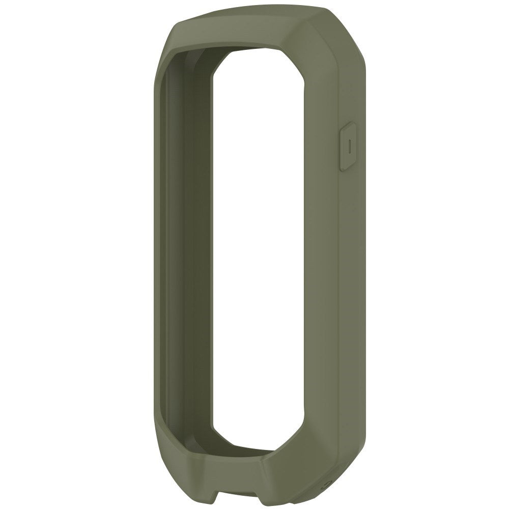 EIDERWOOD Garmin Edge 1050 Silikone Cykel Computer Cover - Mørkegrøn