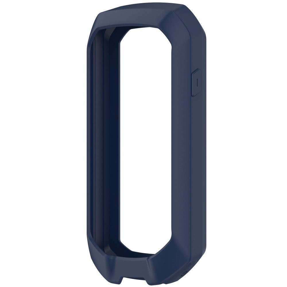 EIDERWOOD Garmin Edge 1050 Silikone Cykel Computer Cover - Mørkeblå