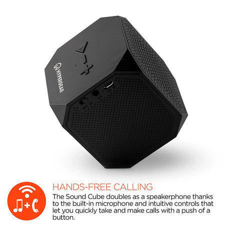 Hypergear Sound Cube Trådløs Bluetooth Højtaler - Sort