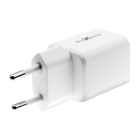 ProXtend USB-C PD Vægoplader 20W - Hvid