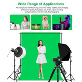 2 x 2 m Fotobaggrund Kit - Grøn