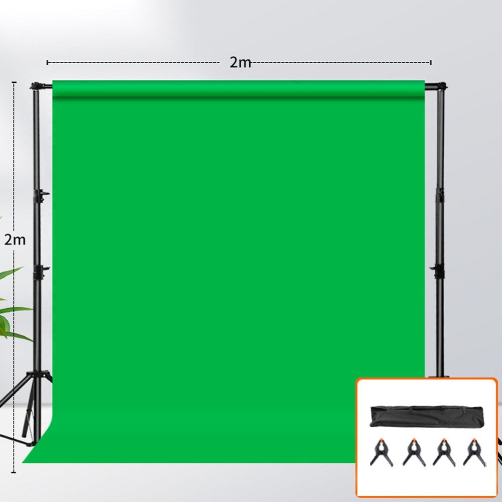 2 x 2 m Fotobaggrund Kit - Grøn - (DEMO)