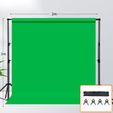 2 x 2 m Fotobaggrund Kit - Grøn - (DEMO)