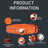 Hundehalsbånd med AirTag Holder - Str. M (38-45 cm) - Grøn