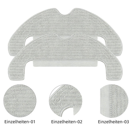 Moppeklud tll Robotstøvsuger Dreame D10 Plus Gen 2 - Grå