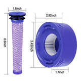 Dyson V8 / V7 Tilbehørssæt - Lilla