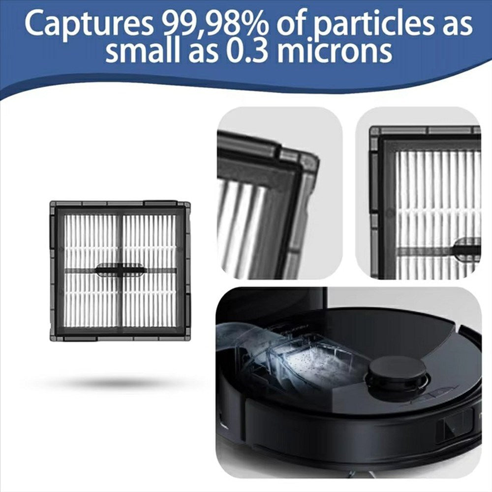 Støvsugerfilter til Robotstøvsuger Roborock Q10 VF / Q10 VF+ - Grå
