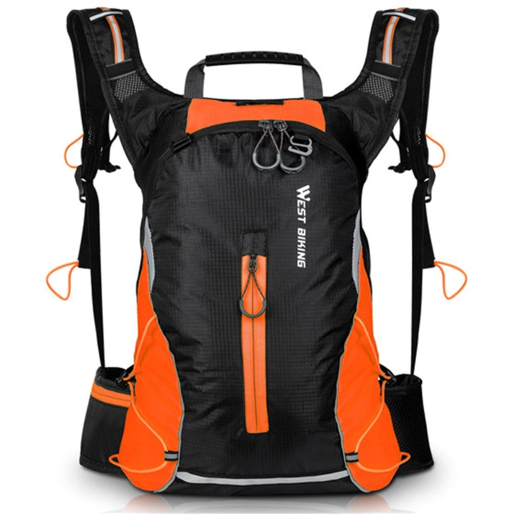 West Biking Rygsæk (16L) - Sort / Orange