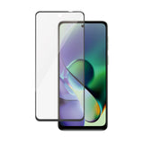 Motorola Moto G14 / G54 PanzerGlass Ultra Wide Fit Skærmbeskyttelsesglas - Platinum Strength - Sort Kant