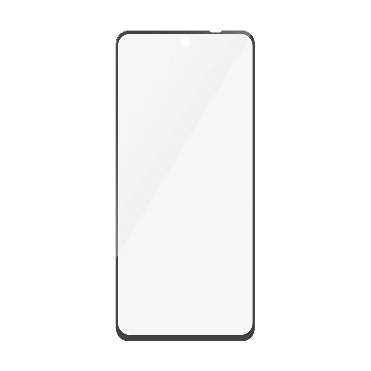 Motorola Moto G14 / G54 PanzerGlass Ultra Wide Fit Skærmbeskyttelsesglas - Platinum Strength - Sort Kant