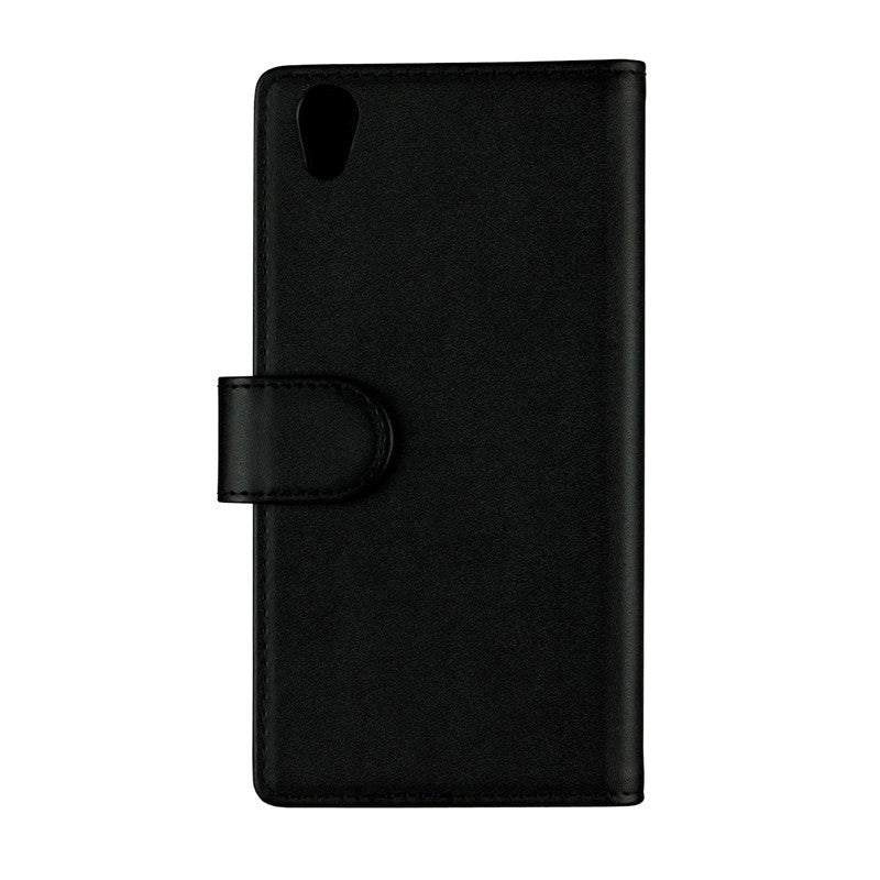 Sony Xperia L1 GEAR Læder Etui m. Pung Sort