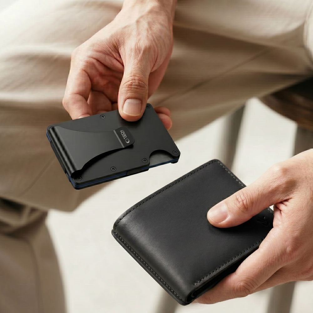 Tech-Protect RFID Kortholder - Sort