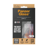 PanzerGlass Ultra-Wide Fit Skærmbeskyttelsesglas - Motorola Moto G75 (5G) - Gennemsigtig / Sort Kant