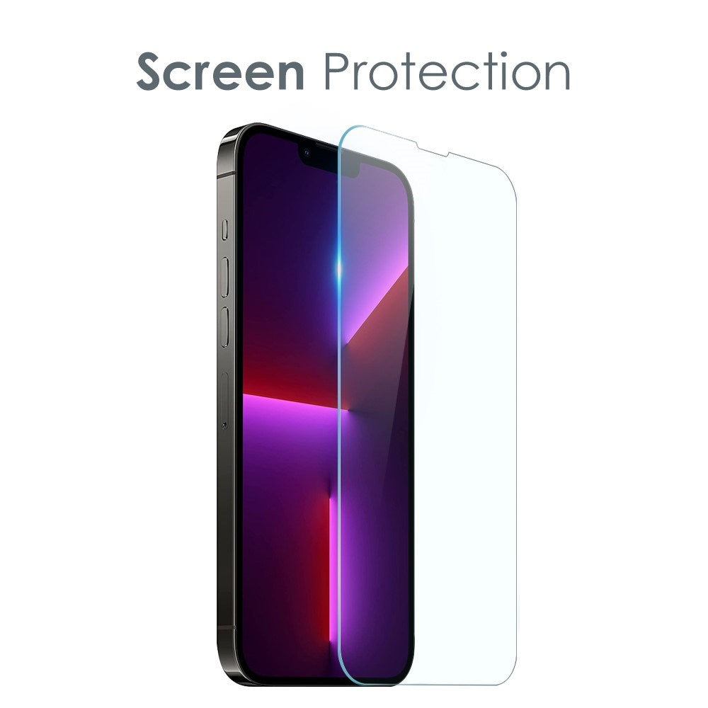 iPhone 13 Pro NORTHJO 360° Protection Set inkl. Cover & Skærmbeskyttelse & Kameralinsebeskyttelse - Gennemsigtig