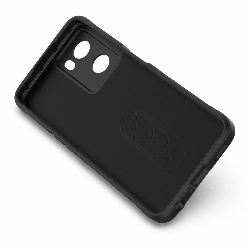 OPPO A57 / A57s EIDERWOOD Fleksibelt Plastik Bagside Cover - Sort