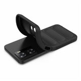 OPPO A57 / A57s EIDERWOOD Fleksibelt Plastik Bagside Cover - Sort
