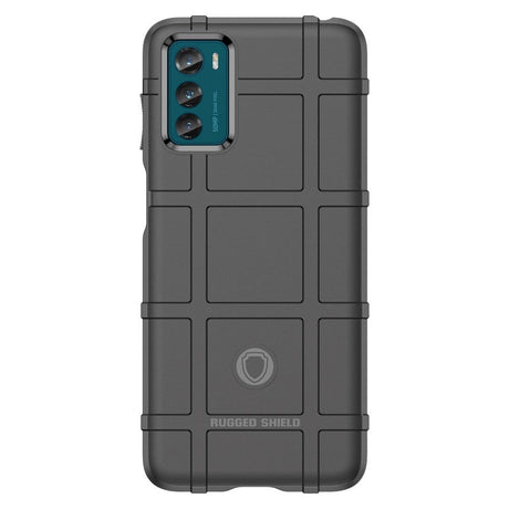 Motorola Moto G42 Rugged Shield Series Håndværker Bagside Cover - Sort