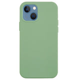 iPhone 14 Silikone Bagside Cover - Mintgrøn