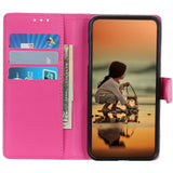 Samsung Galaxy M13 Litchi Læder Flip Cover m. Pung - Pink