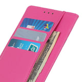 Samsung Galaxy M13 Litchi Læder Flip Cover m. Pung - Pink