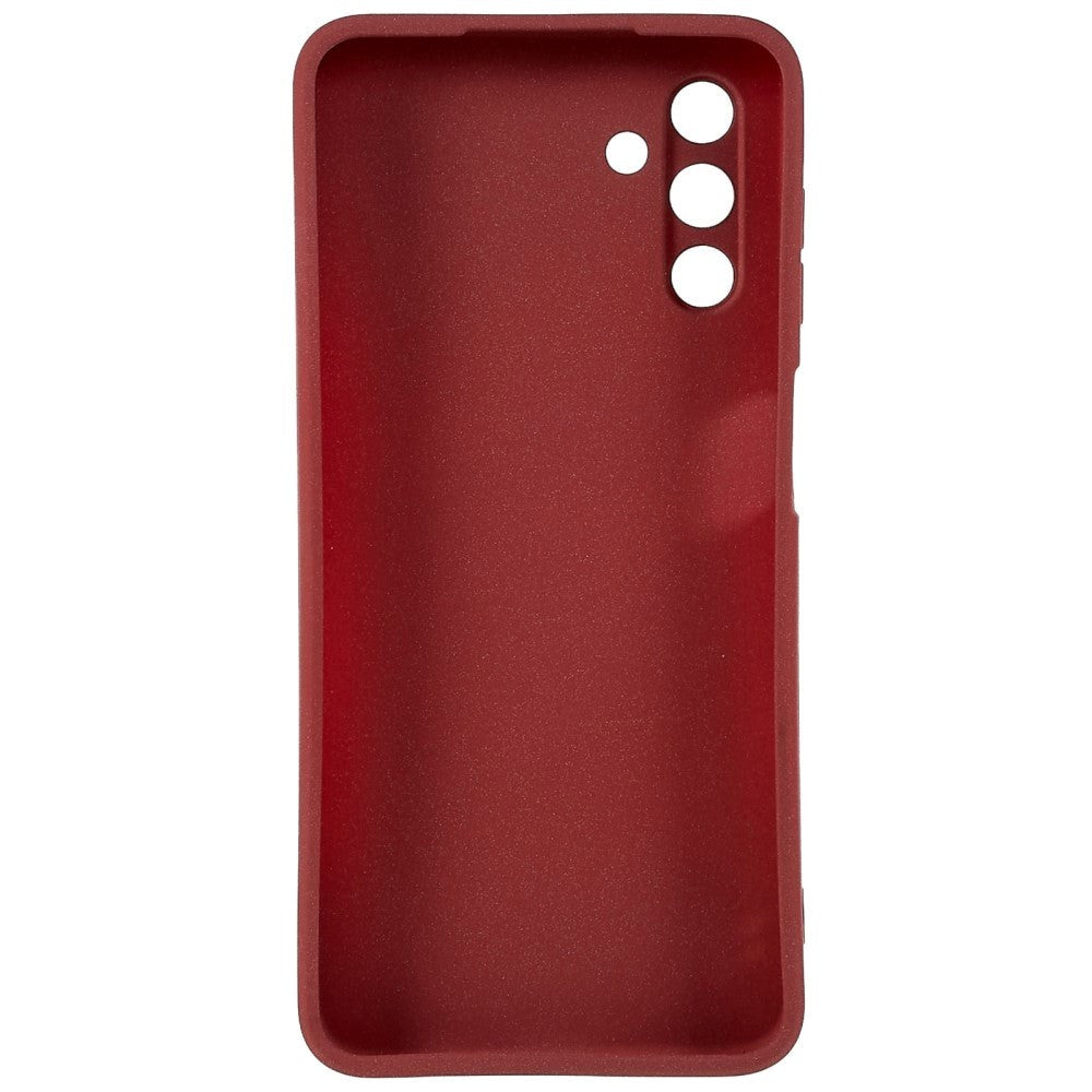 Samsung Galaxy A04s / A13 (5G) Mat Fleksibelt Plastik Bagside Cover - Rød