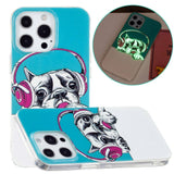 iPhone 14 Pro Fleksibelt TPU Plast Bagside Cover - Fransk Bulldog