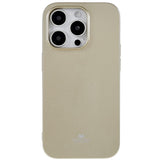 iPhone 14 Pro Mercury Goospery Fleksibelt Plastik Bagside Cover - Guld