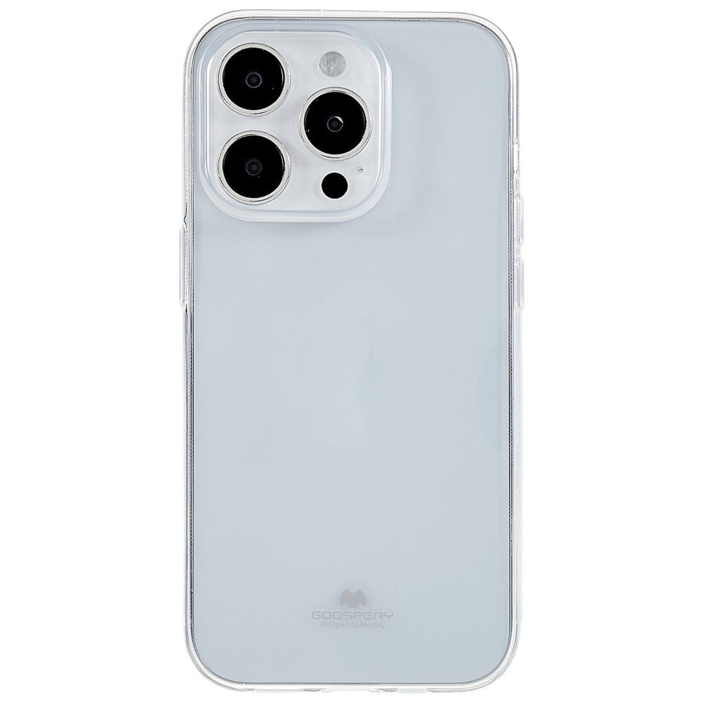 iPhone 14 Pro Mercury Goospery Fleksibelt Plastik Bagside Cover - Gennemsigtig