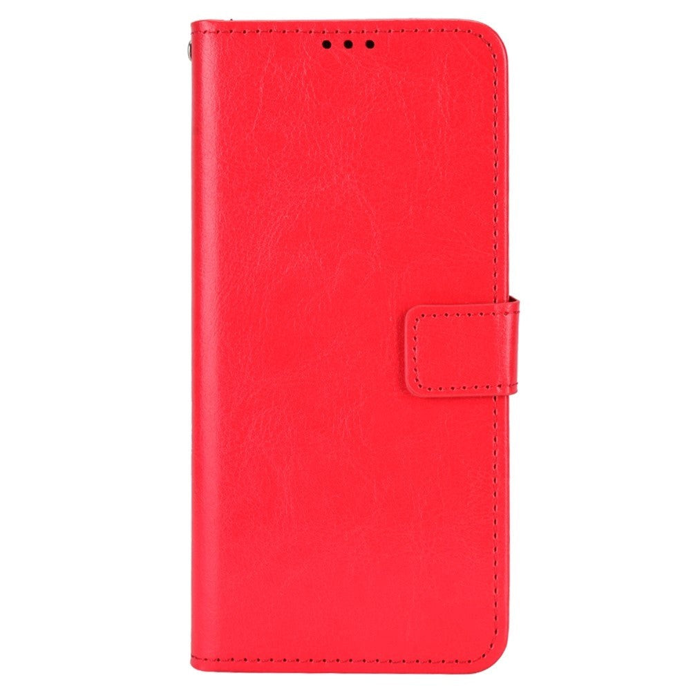 Asus Zenfone 10 / 9 Læder Flip Cover m. Pung og Ståfunktion - Rød