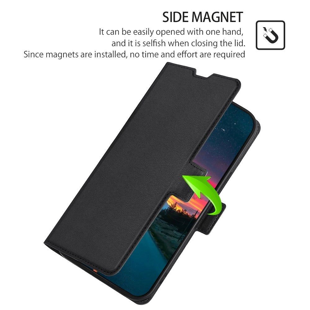 OnePlus 10T Flip Cover m. Kortholder & Ståfunktion - Sort