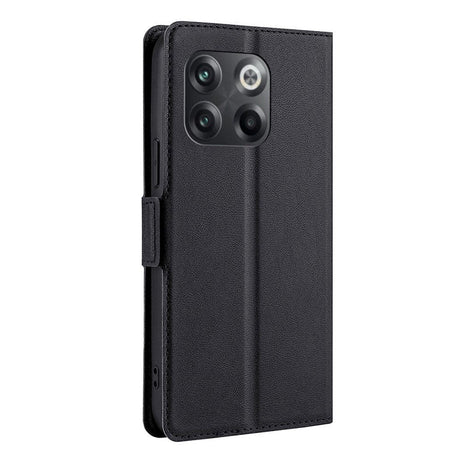 OnePlus 10T Flip Cover m. Kortholder & Ståfunktion - Sort