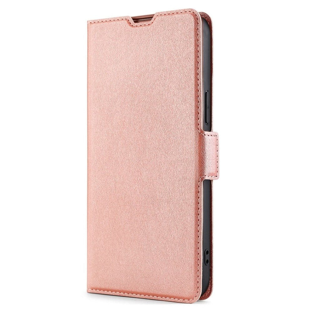 OnePlus 10T Flip Cover m. Kortholder & Ståfunktion - Rose Gold