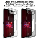 Asus ROG Phone 6 IMAK UX-5 Series Fleksibelt Plastik Cover - Gennemsigtig Sort