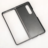 EIDERWOOD Samsung Galaxy Z Fold4 (5G) Kunstlæderbelagt Plastik Bagside Cover - Sort