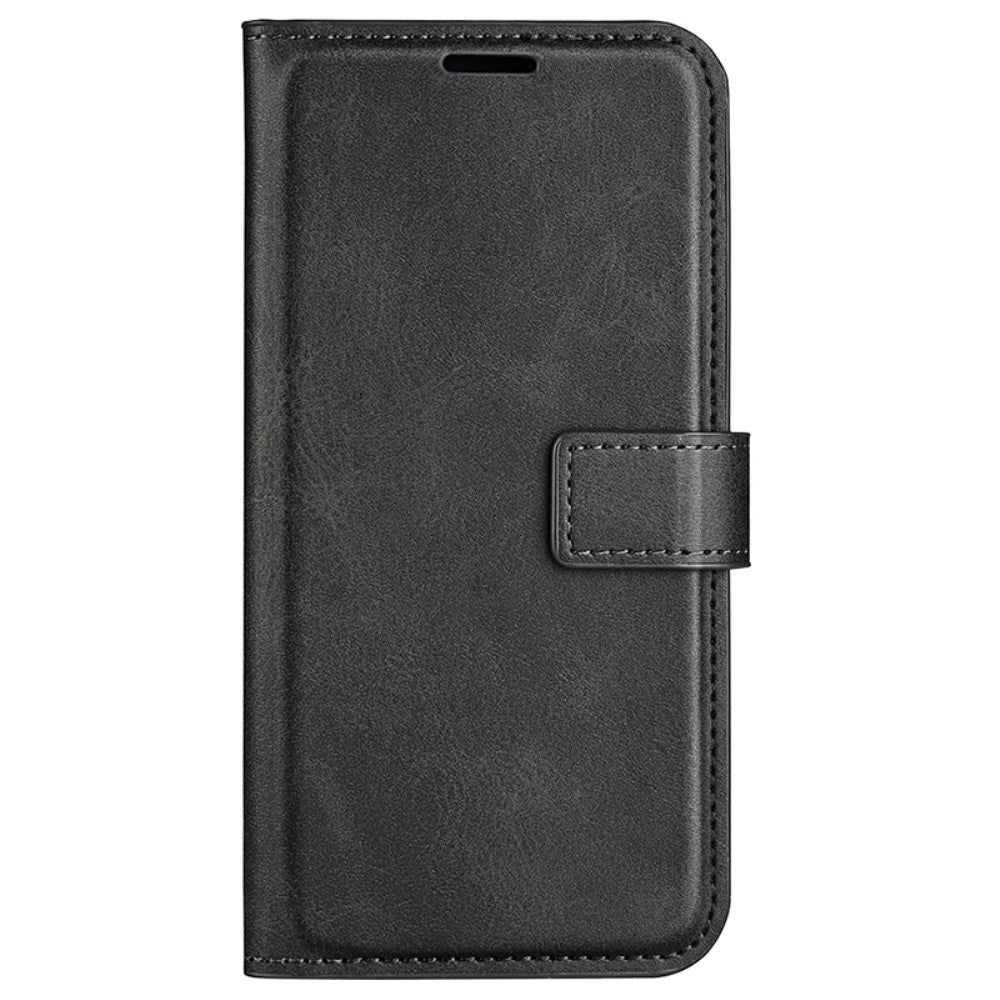 EIDERWOOD Sony Xperia 10 VI Kunstlæder Flip Cover m. Ståfunktion & Kortholder - Sort