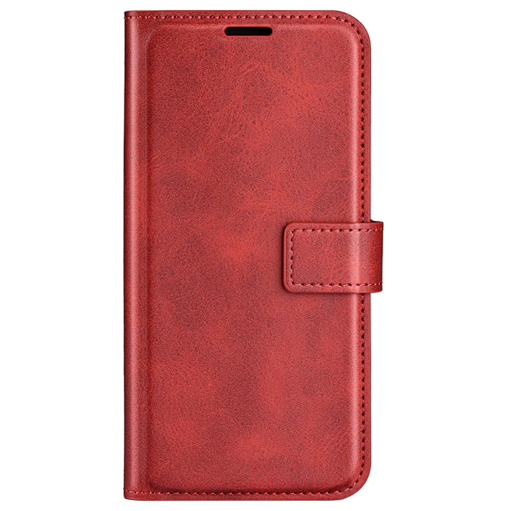 EIDERWOOD Sony Xperia 10 VI Kunstlæder Flip Cover m. Ståfunktion & Kortholder - Rød