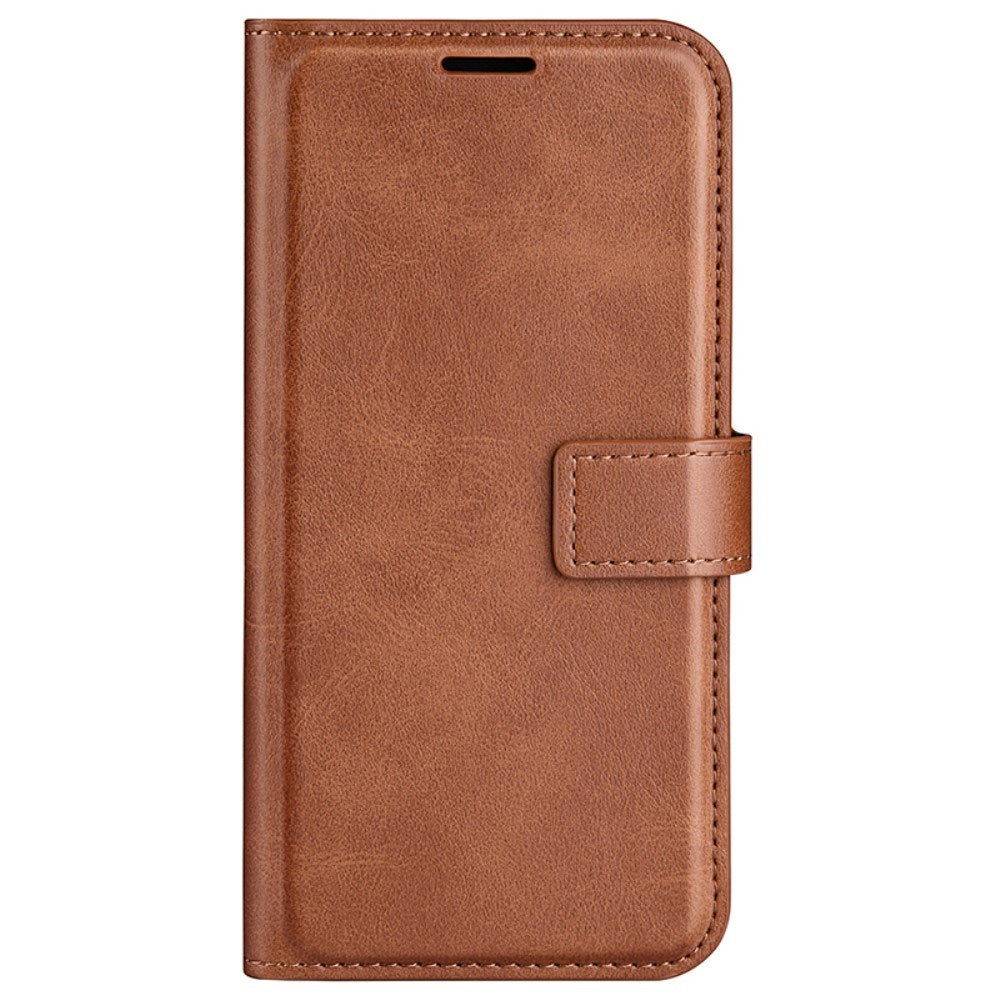 EIDERWOOD Sony Xperia 10 VI Kunstlæder Flip Cover m. Ståfunktion & Kortholder - Lysebrun