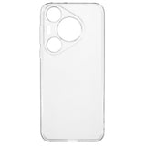 Huawei Pura 70 Pro / 70 Pro+ (Plus) - EIDERWOOD Fleksibelt Plastik Bagside Cover - Gennemsigtig