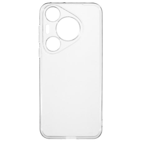 Huawei Pura 70 Pro / 70 Pro+ (Plus) - EIDERWOOD Fleksibelt Plastik Bagside Cover - Gennemsigtig