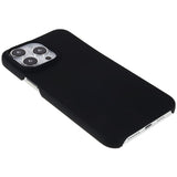 EIDERWOOD iPhone 16 Pro Mat Hårdt Plastik Bagside Cover - Sort