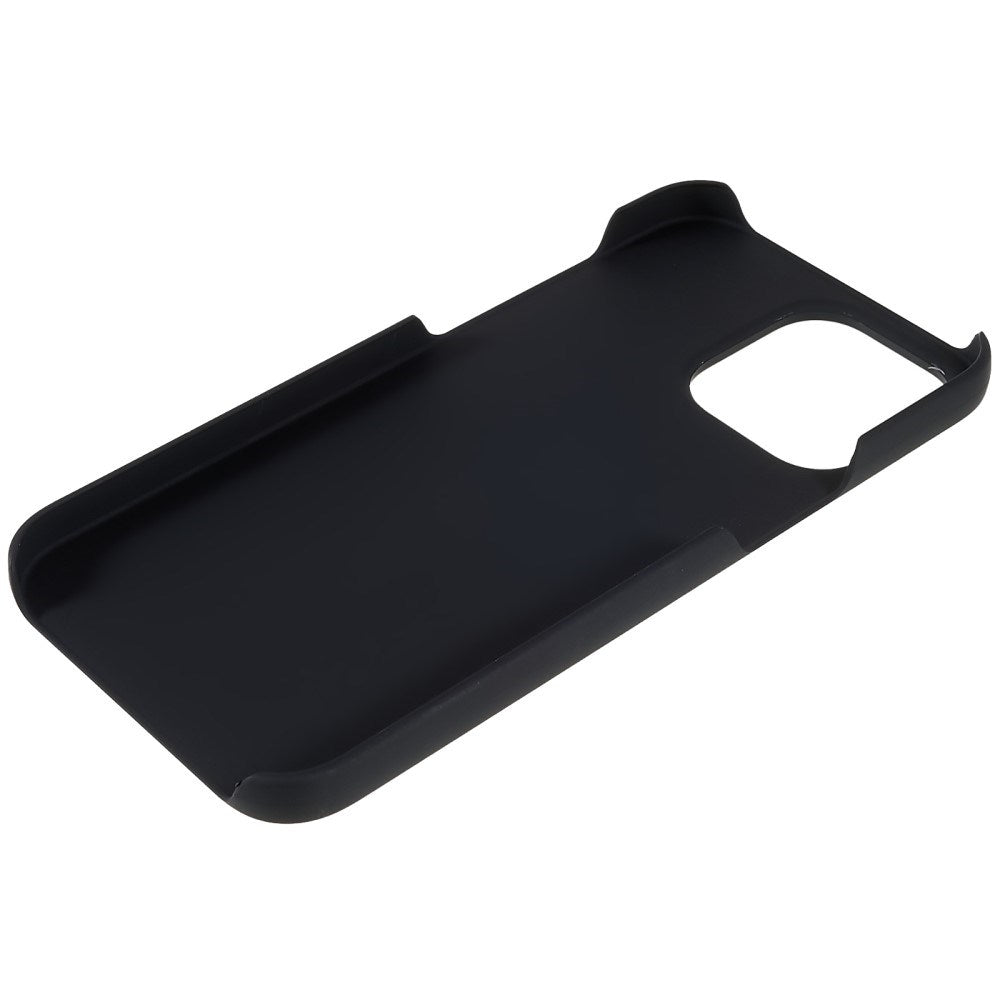 EIDERWOOD iPhone 16 Pro Mat Hårdt Plastik Bagside Cover - Sort