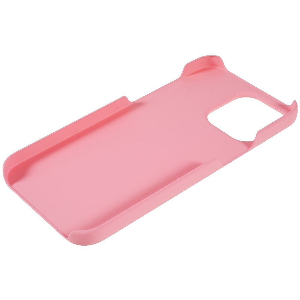 EIDERWOOD iPhone 16 Pro Mat Hårdt Plastik Bagside Cover - Lyserød