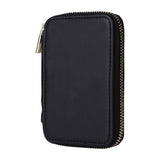 EIDERWOOD Magnetisk Kortholder med Lynlås & Rum - MagSafe Kompatibel - Sort