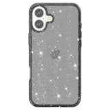 EIDERWOOD iPhone 16 Plus Hybrid Plastik Bagside Cover - Sort Glitter