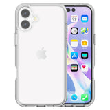 EIDERWOOD iPhone 16 Hybrid Bagside Cover - Gennemsigtig Hvid