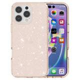 EIDERWOOD iPhone 16 Pro Max Hybrid Plastik Bagside Cover - Guld Glitter