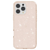 EIDERWOOD iPhone 16 Pro Max Hybrid Plastik Bagside Cover - Guld Glitter