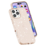 EIDERWOOD iPhone 16 Pro Max Hybrid Plastik Bagside Cover - Guld Glitter