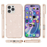 EIDERWOOD iPhone 16 Pro Max Hybrid Plastik Bagside Cover - Guld Glitter